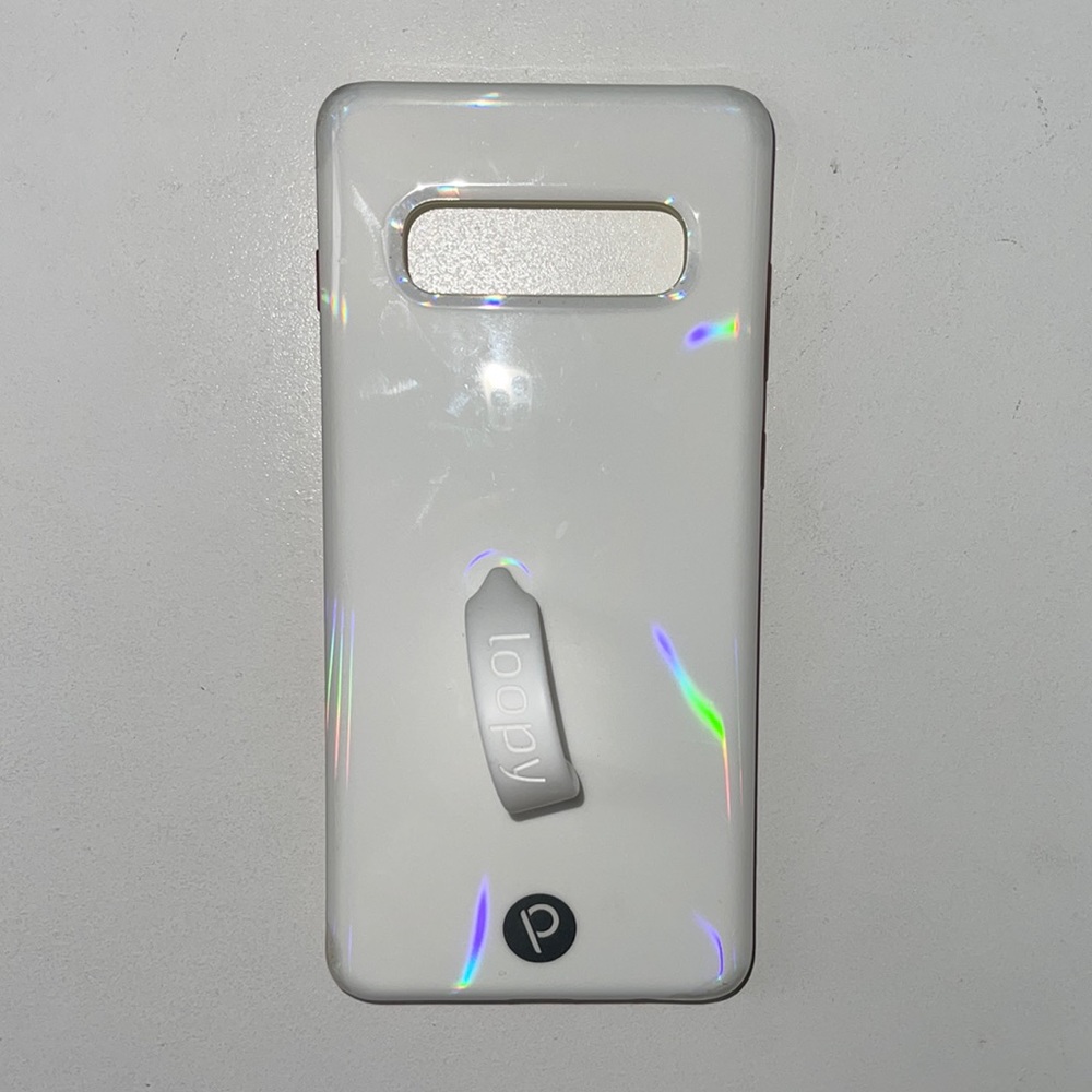 Samsung Galaxy S10+ Loopy case with matching loopy bag